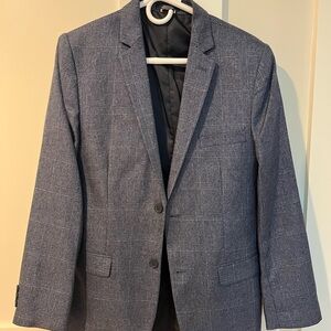 Tommy Hilfiger Blue Checkered Blazer